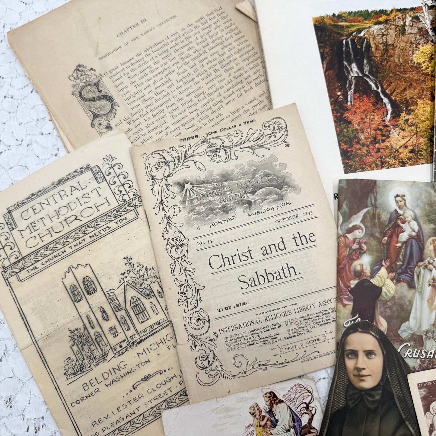 Vintage Religious Ephemera