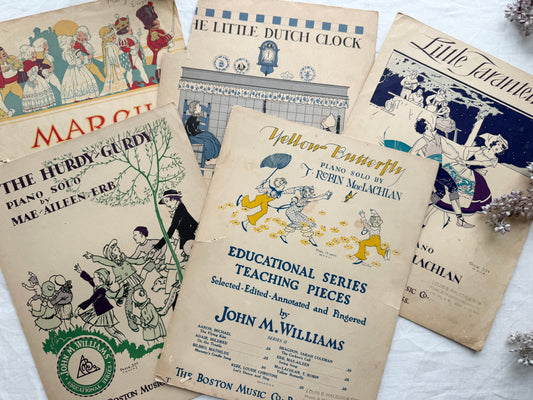 Vintage Music Set