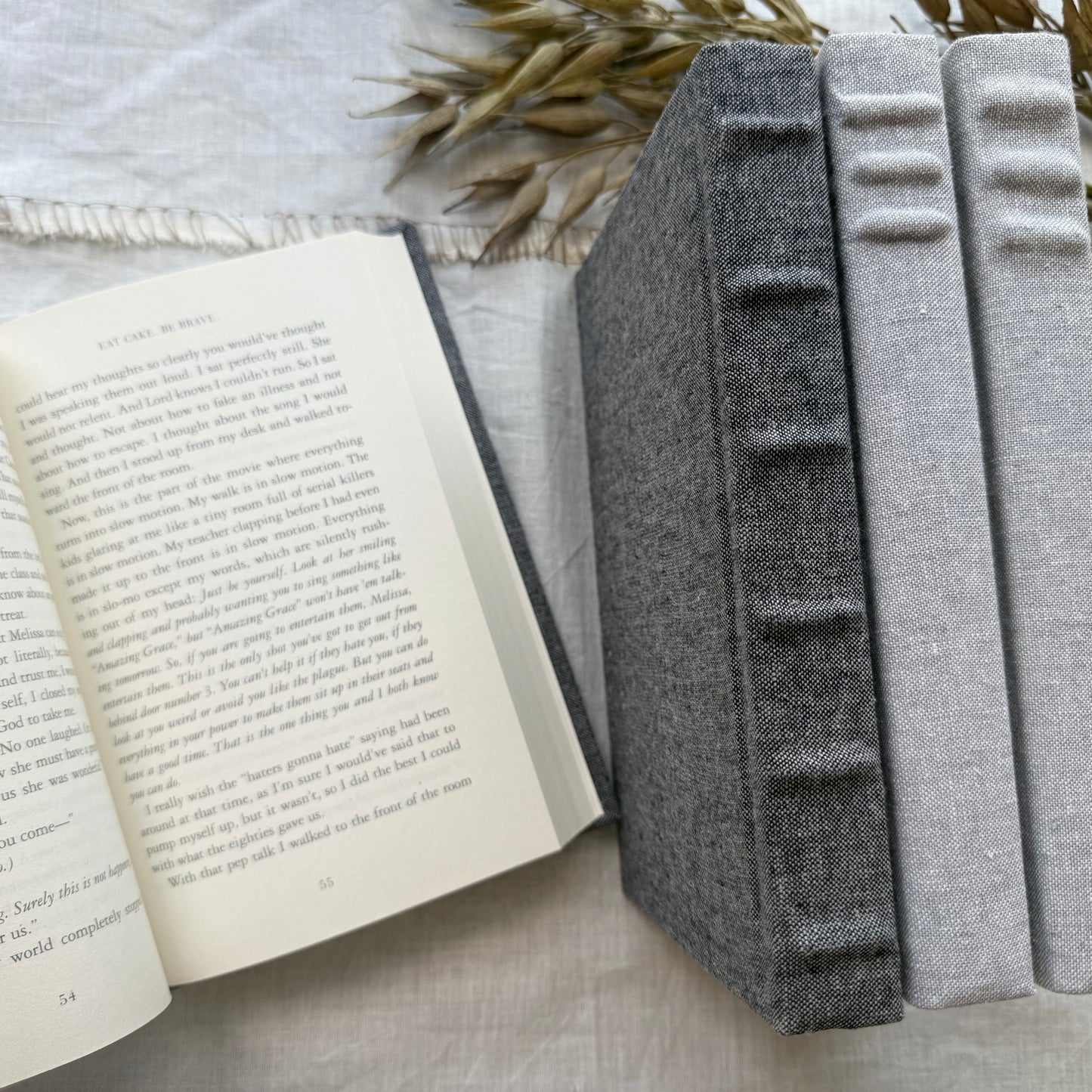 Fabric Covered Book