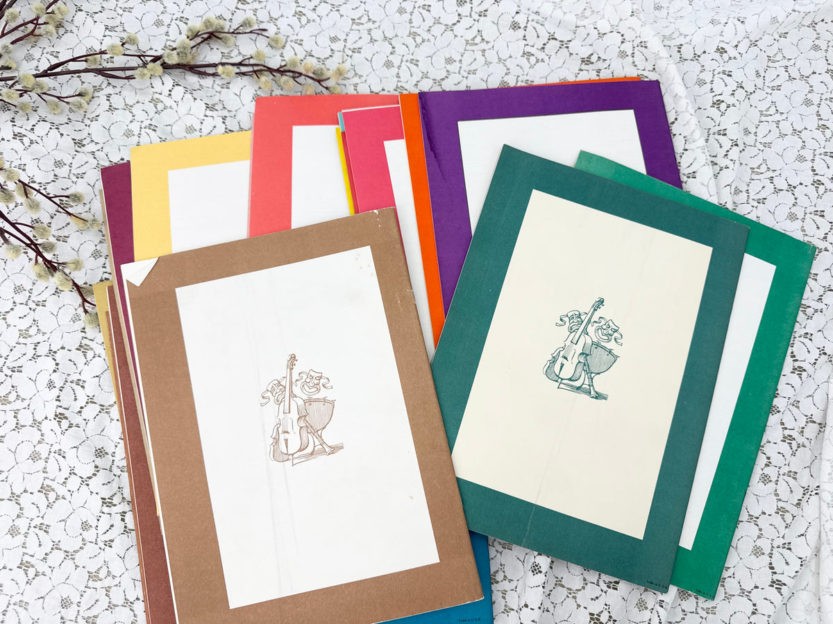 Vintage Music Booklet Set