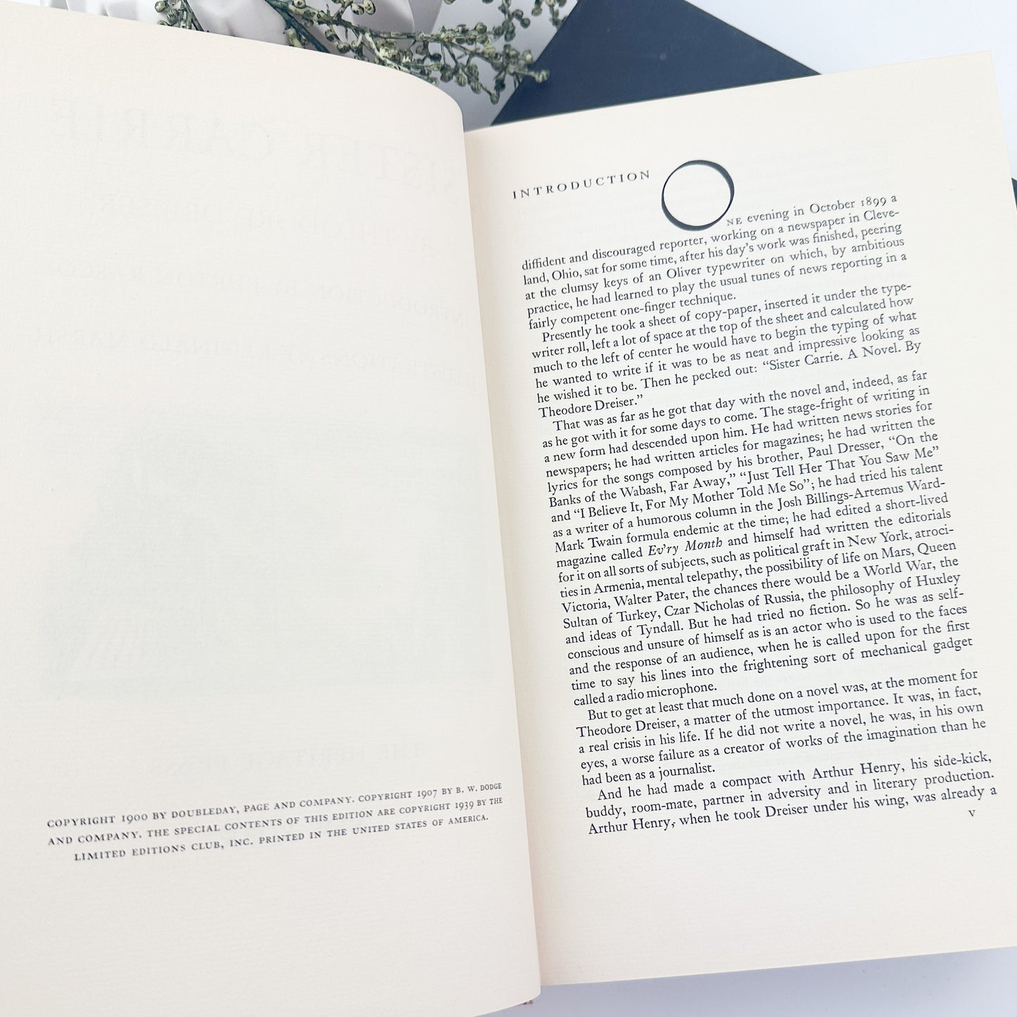 Sister Carrie by Theodore Dreiser