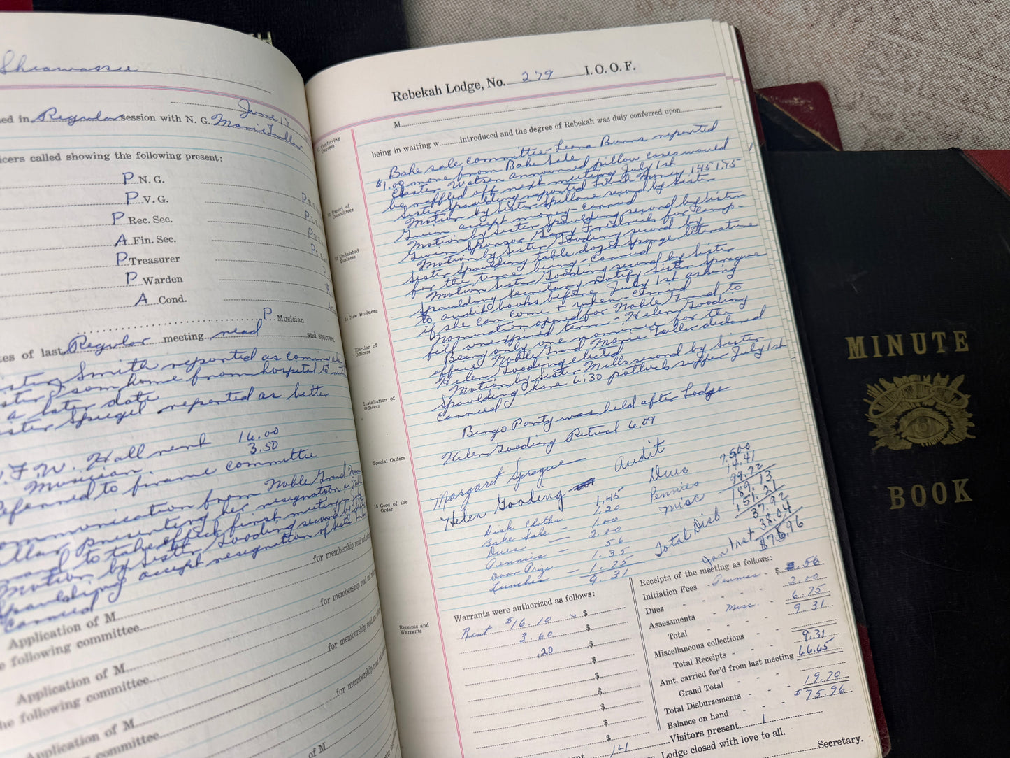 Vintage Ledger (4 Available)