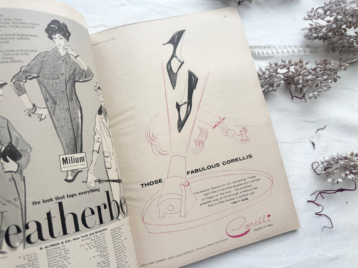 Vintage Mademoiselle Magazine