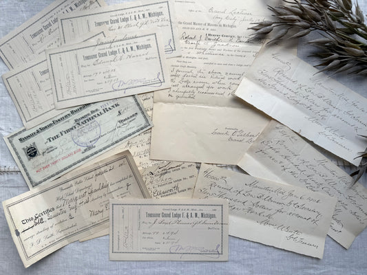 Vintage Ephemera Set