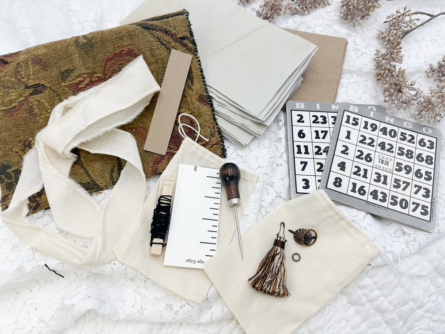 Bingo Card Journal Kit- Step by Step Video Included