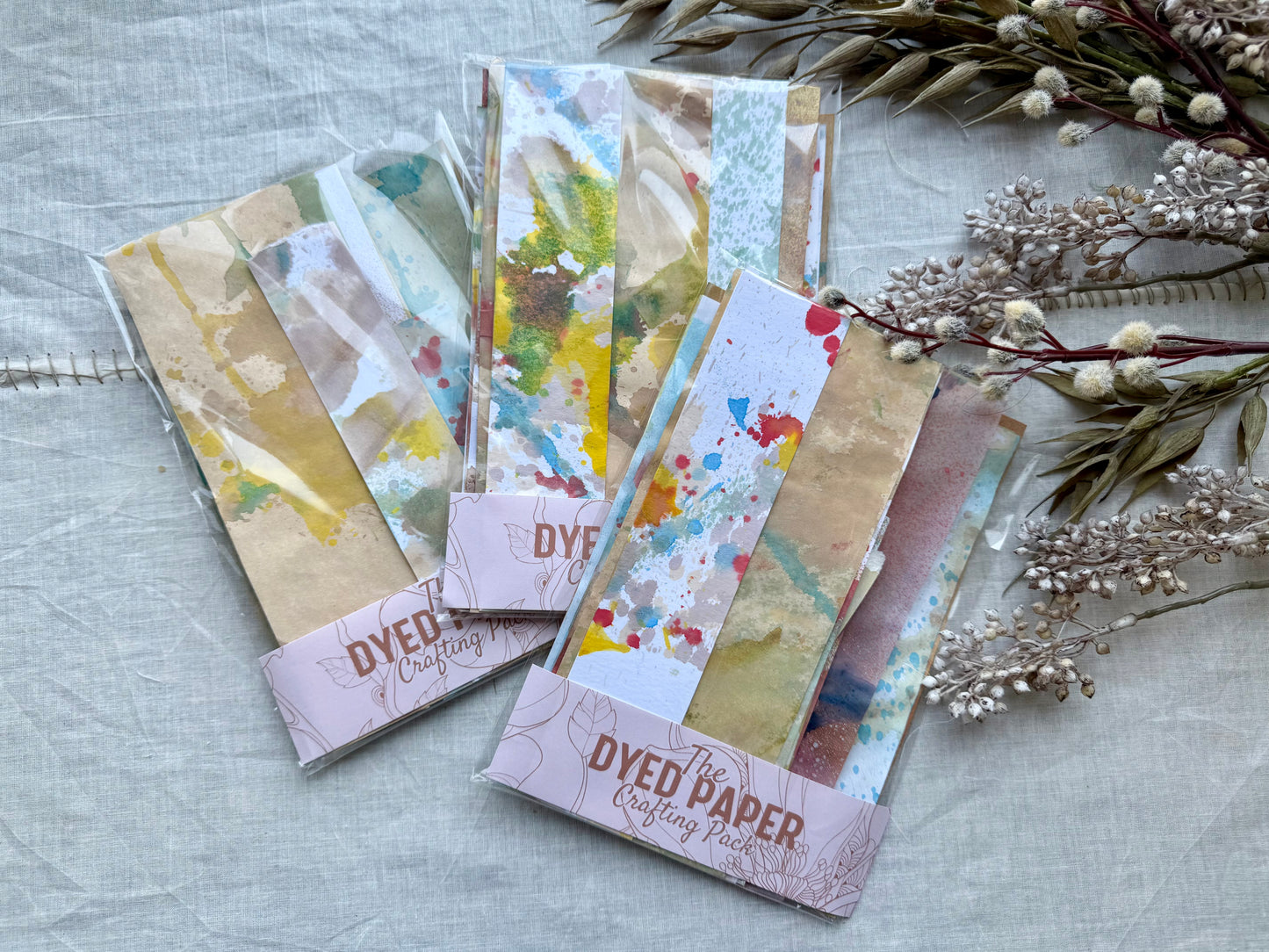 Dyed Paper Pack