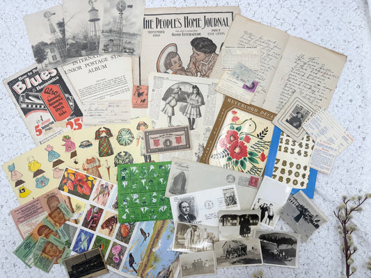 Vintage Ephemera Set