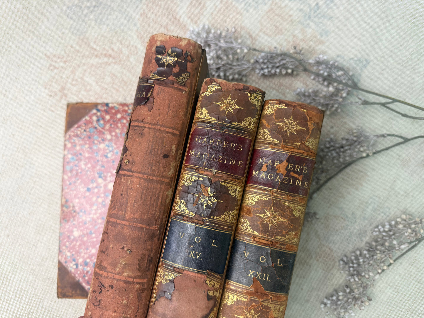 Vintage Harper's Magazine- Bound Book