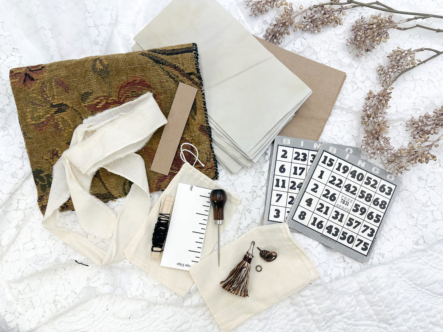 Bingo Card Journal Kit- Step by Step Video Included