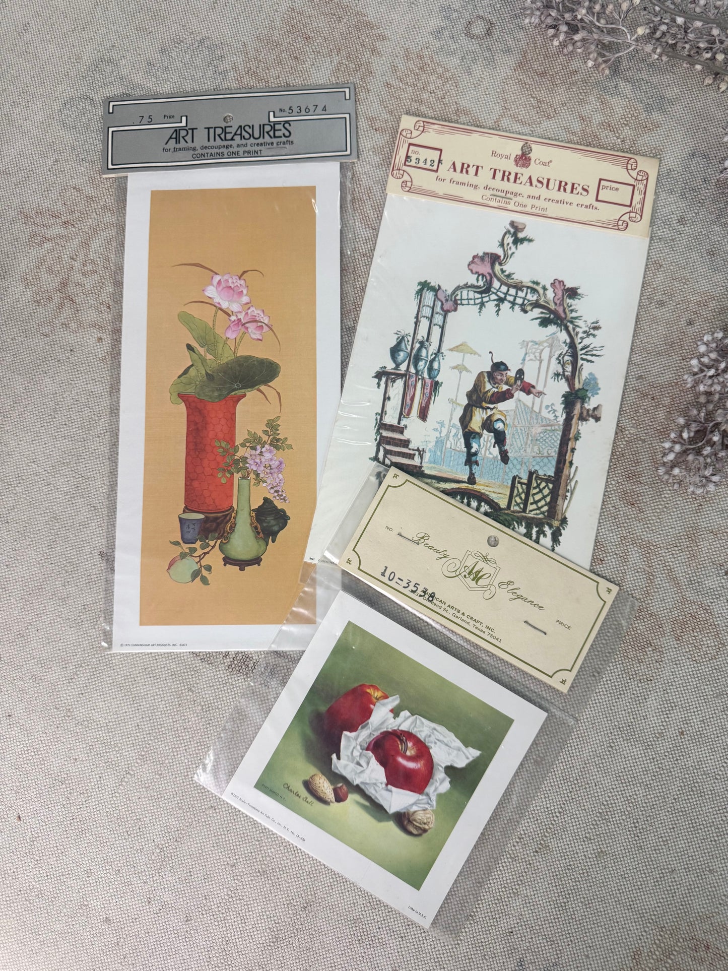 Vintage Print Set