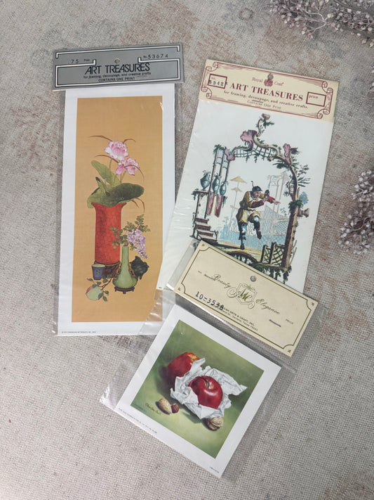 Vintage Print Set