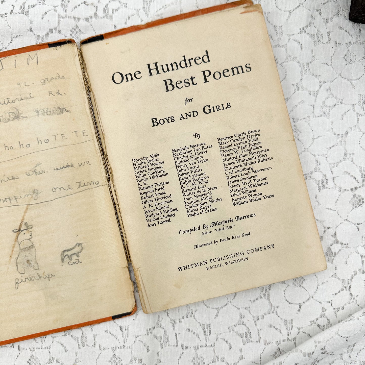 One Hundred Best Poems for Boys and Girls