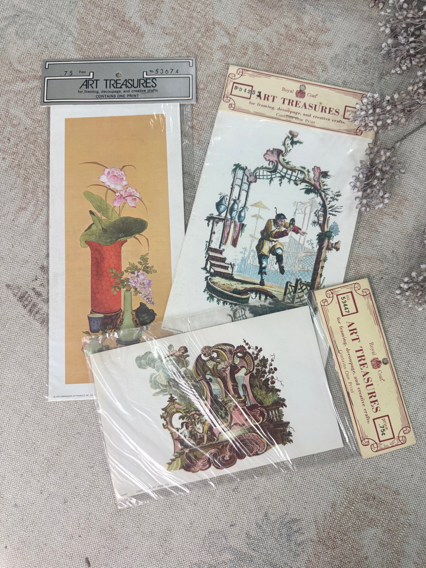 Vintage Print Set