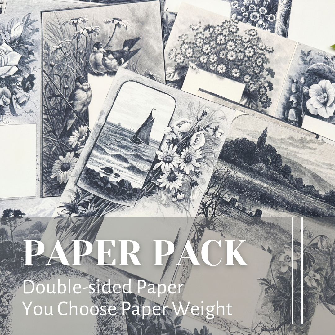 Floral Signature Pages- Paper Pack