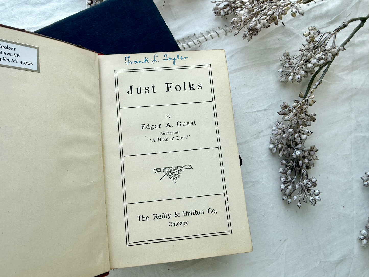 Set of Vintage Old Books