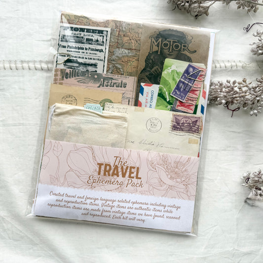 Travel Ephemera Kit