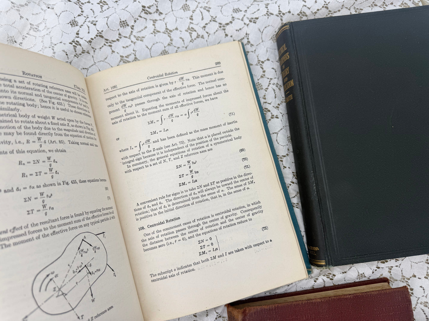 Set of Vintage Mechanical Textbooks