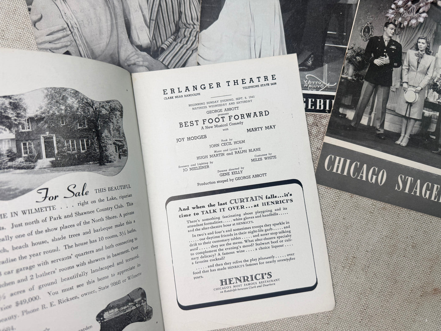 Vintage Playbill Set