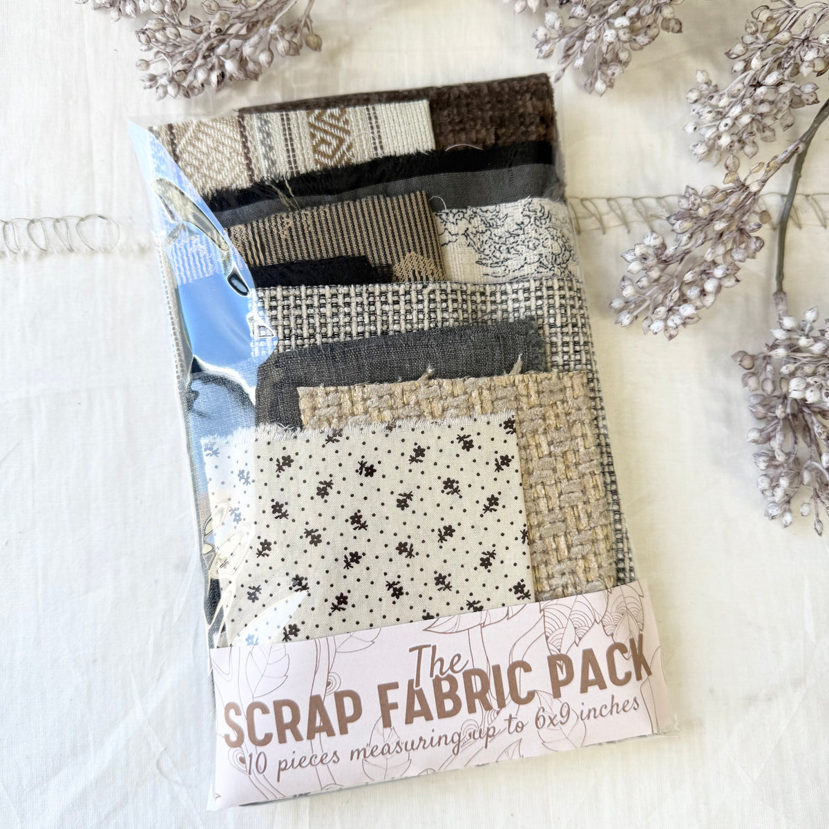 Fabric Scraps by Color (6x9)