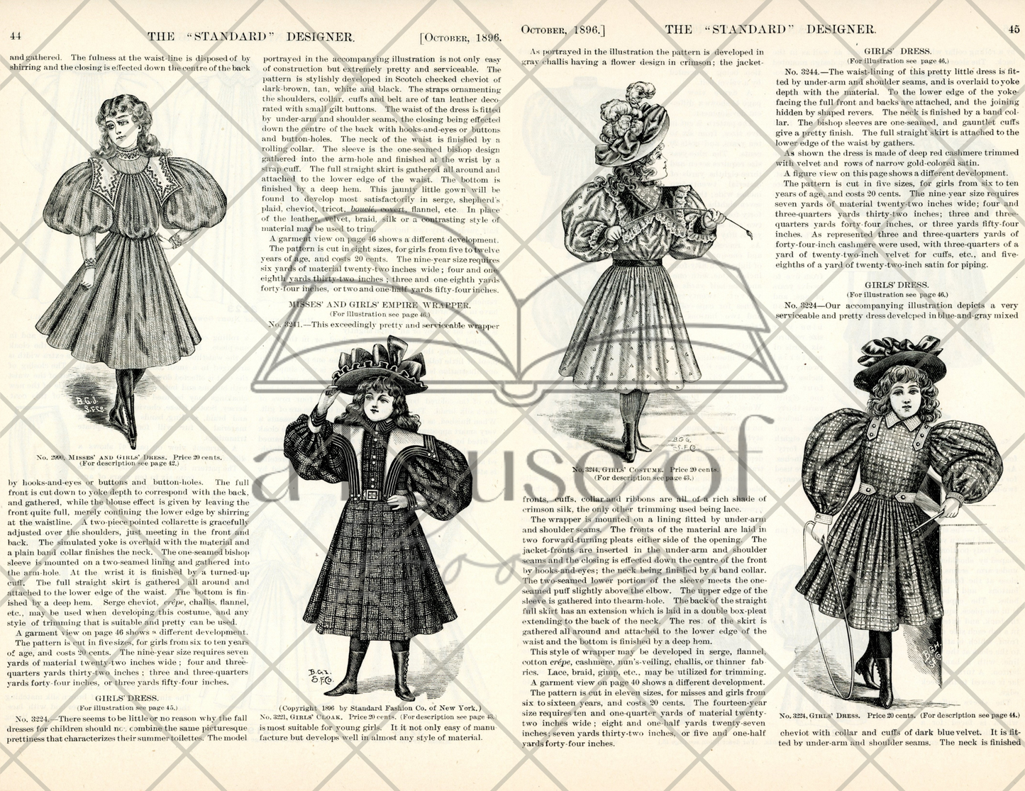 Ladies Signature Pages- Project Template Digital Download