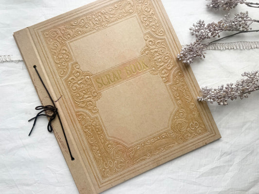 Vintage Scrapbook (Empty Pages)