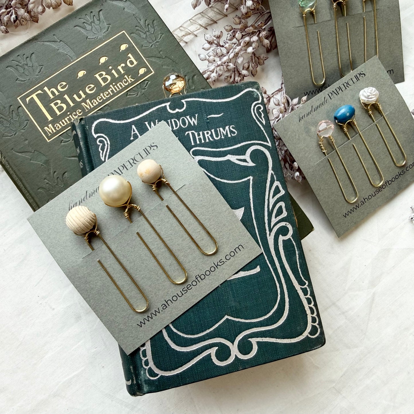 Beaded Paperclips/Bookmarks