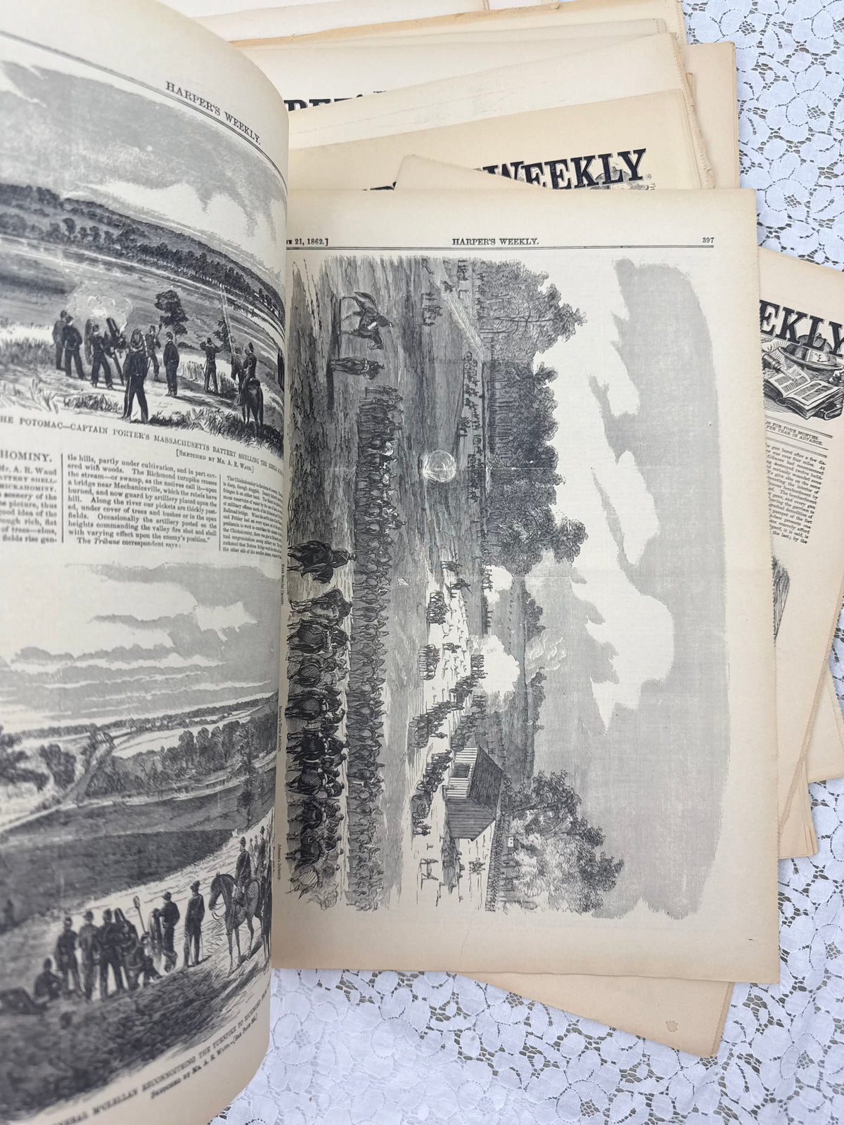 Harper's Weekly (Set of 4)