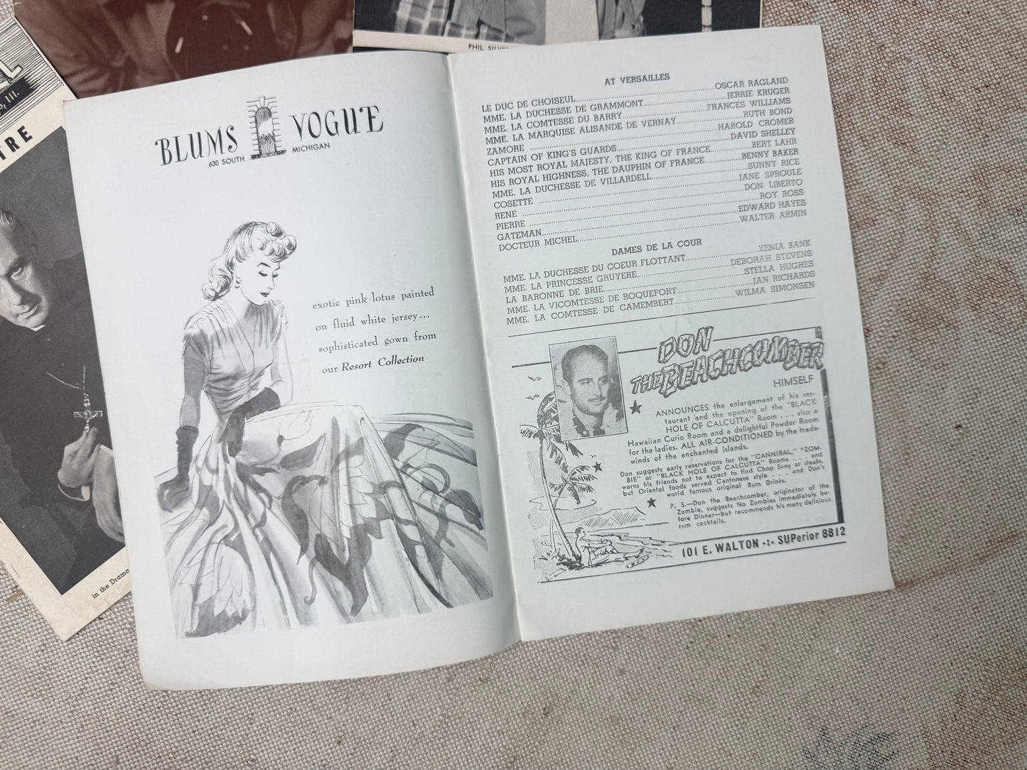 Vintage Playbill Set