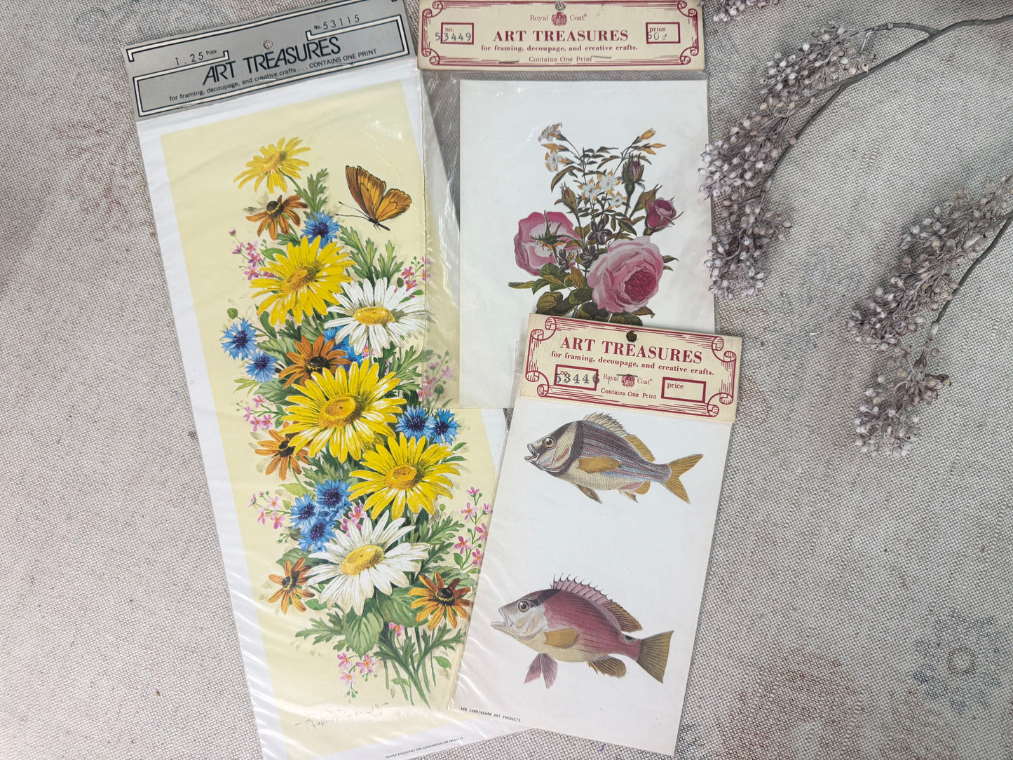 Vintage Print Set