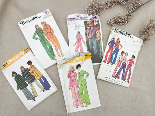 Set of Vintage Patterns