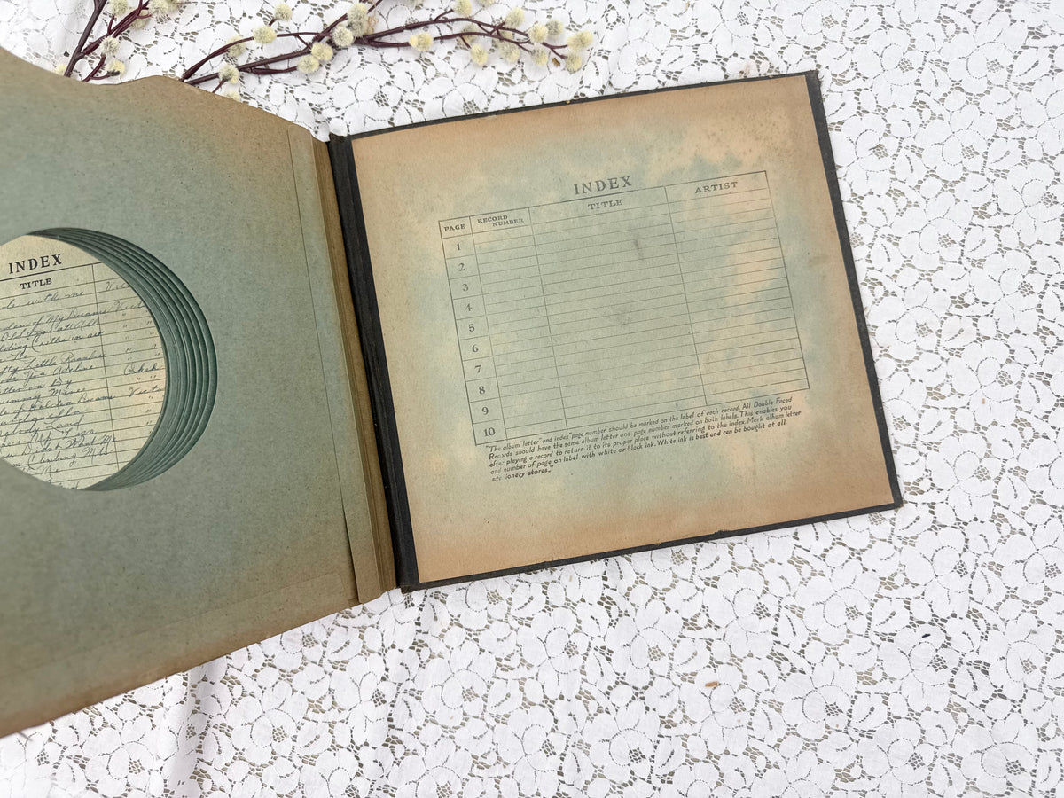 Vintage 45 Record Binder
