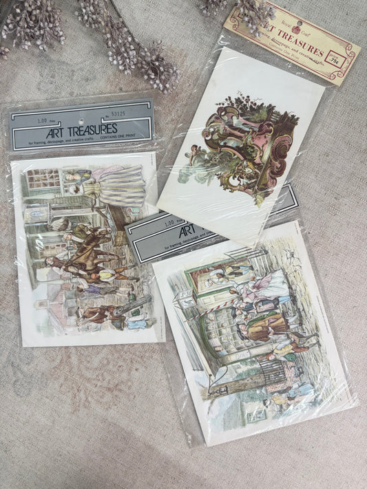 Vintage Print Set