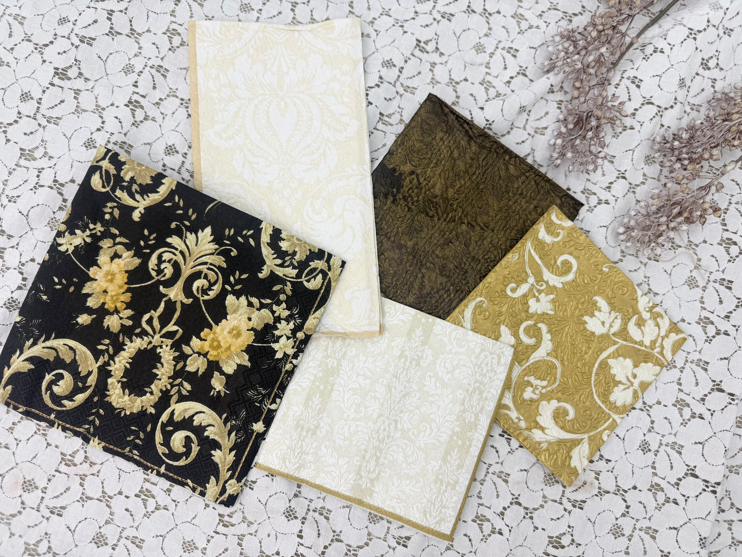 Variety of Napkins (Set of 15)