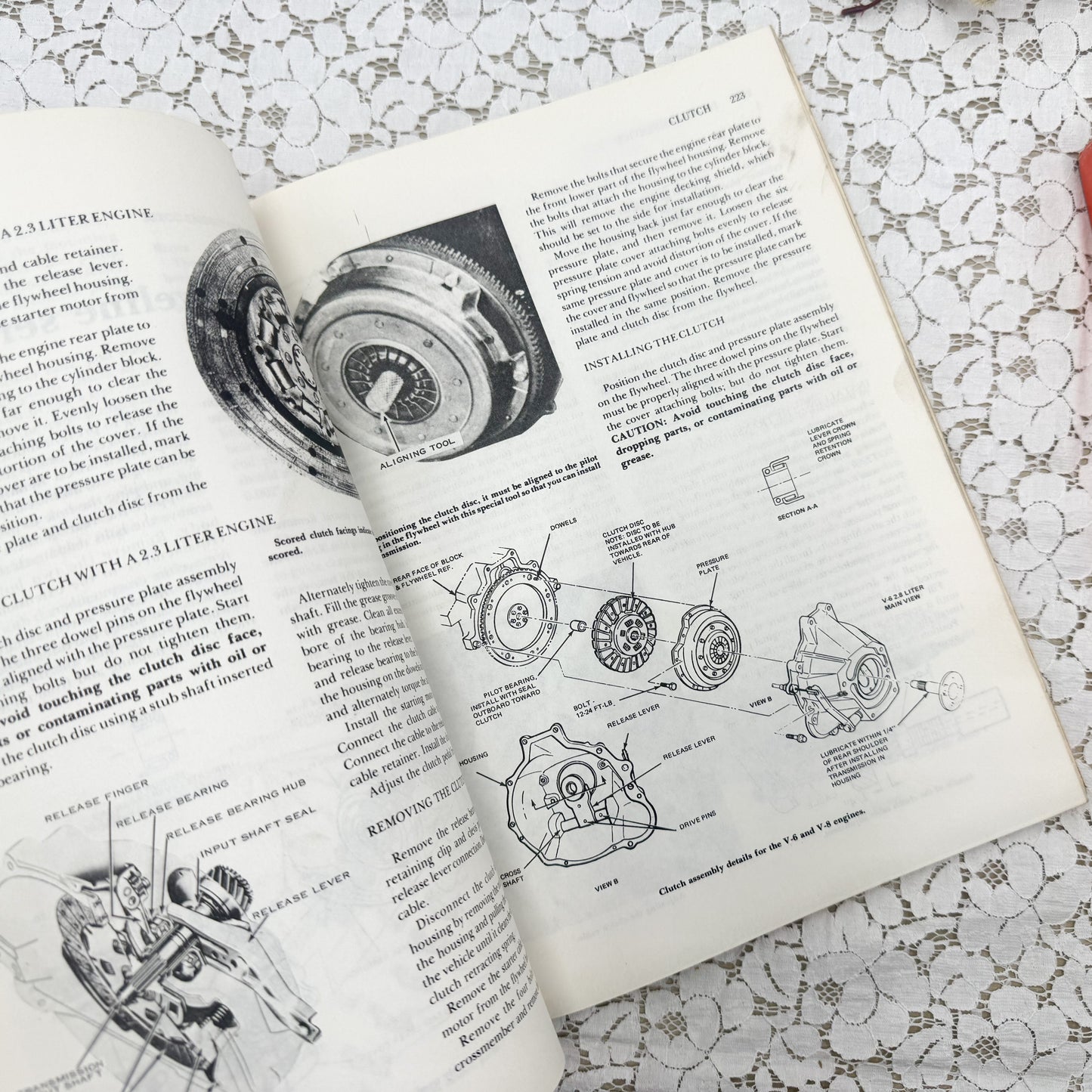 Vintage Mechanic Book Set