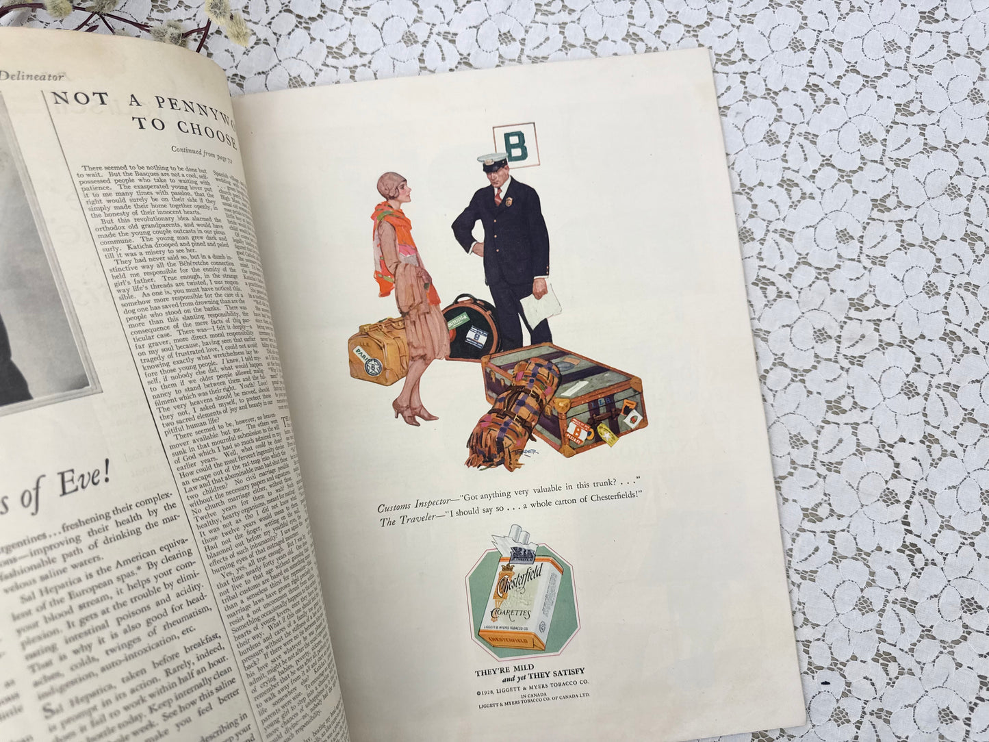 Vintage Delinator Magazine