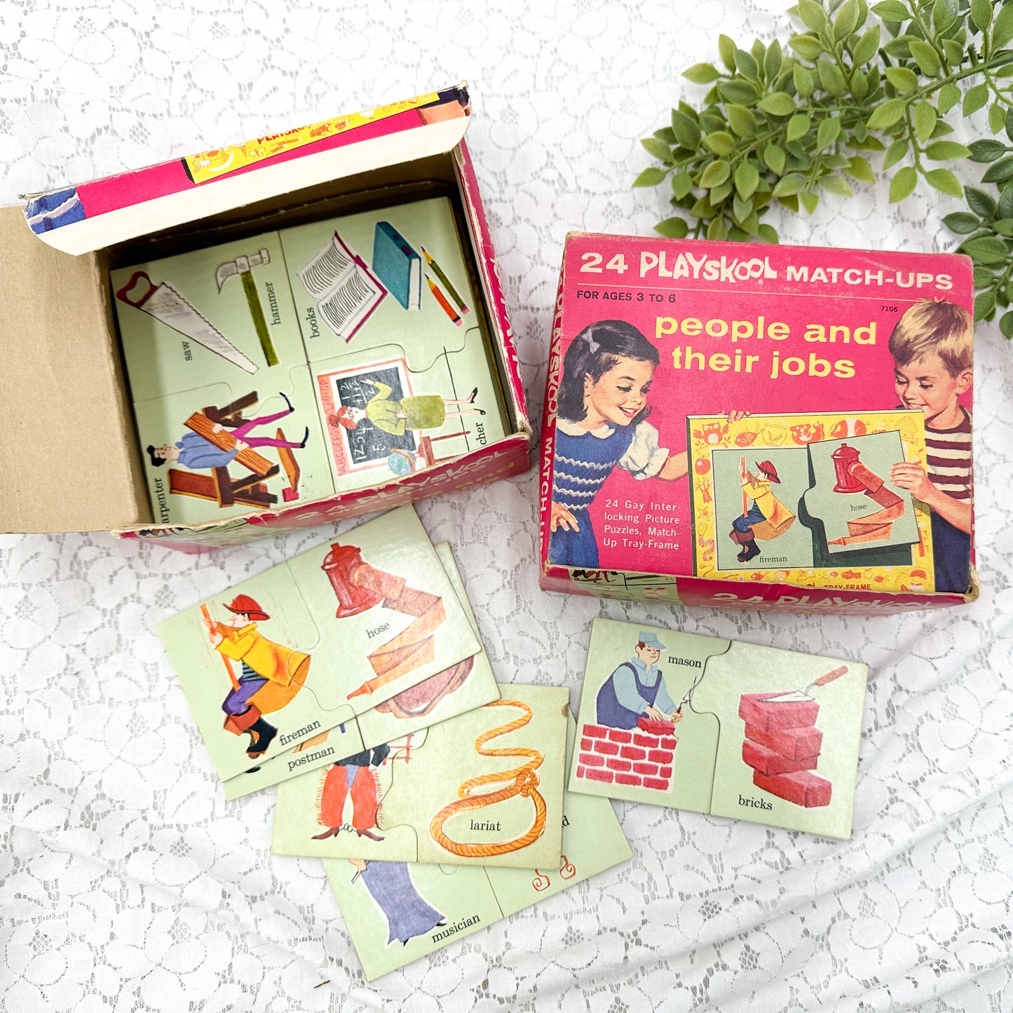 Vintage Matching Game (Two Available)