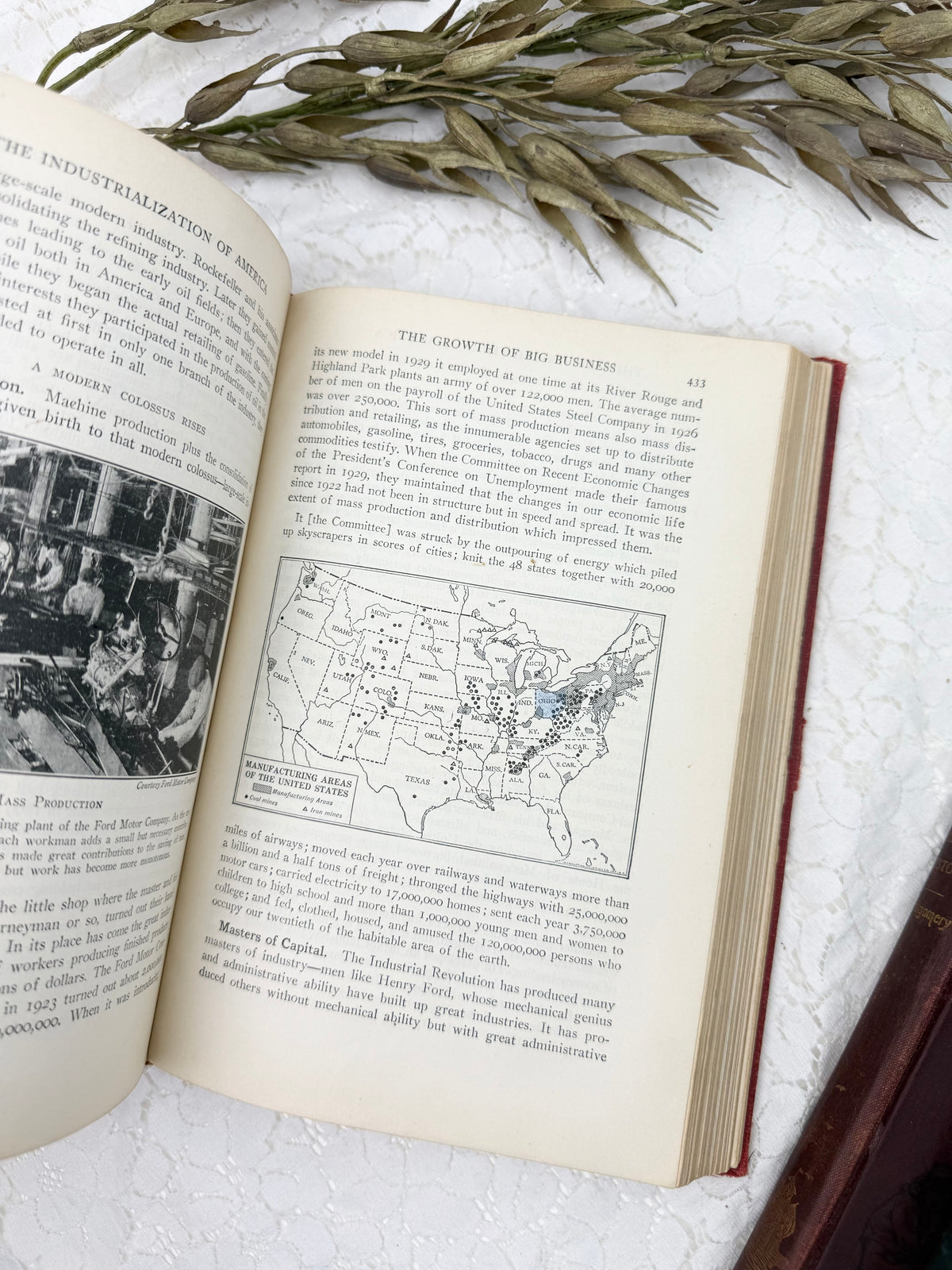 Vintage Textbook Set