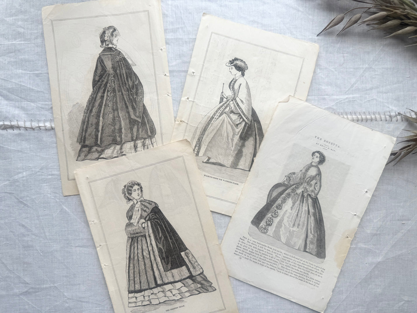 Vintage Fashion Pages
