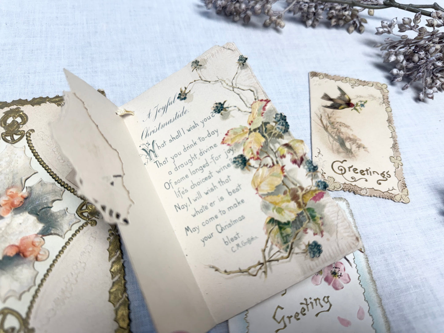 Vintage Greeting Card Set