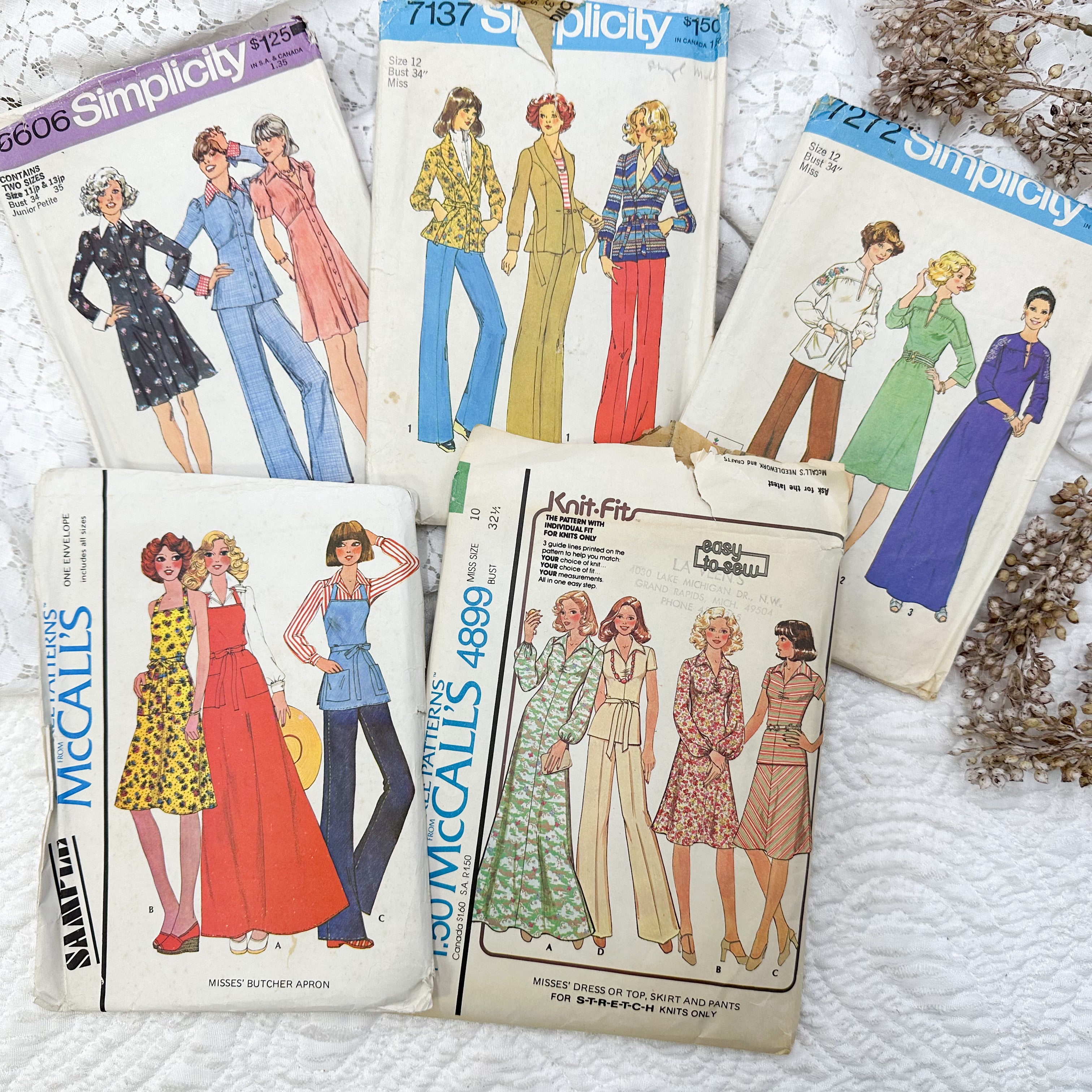 Vintage Pattern Set – A House of Books