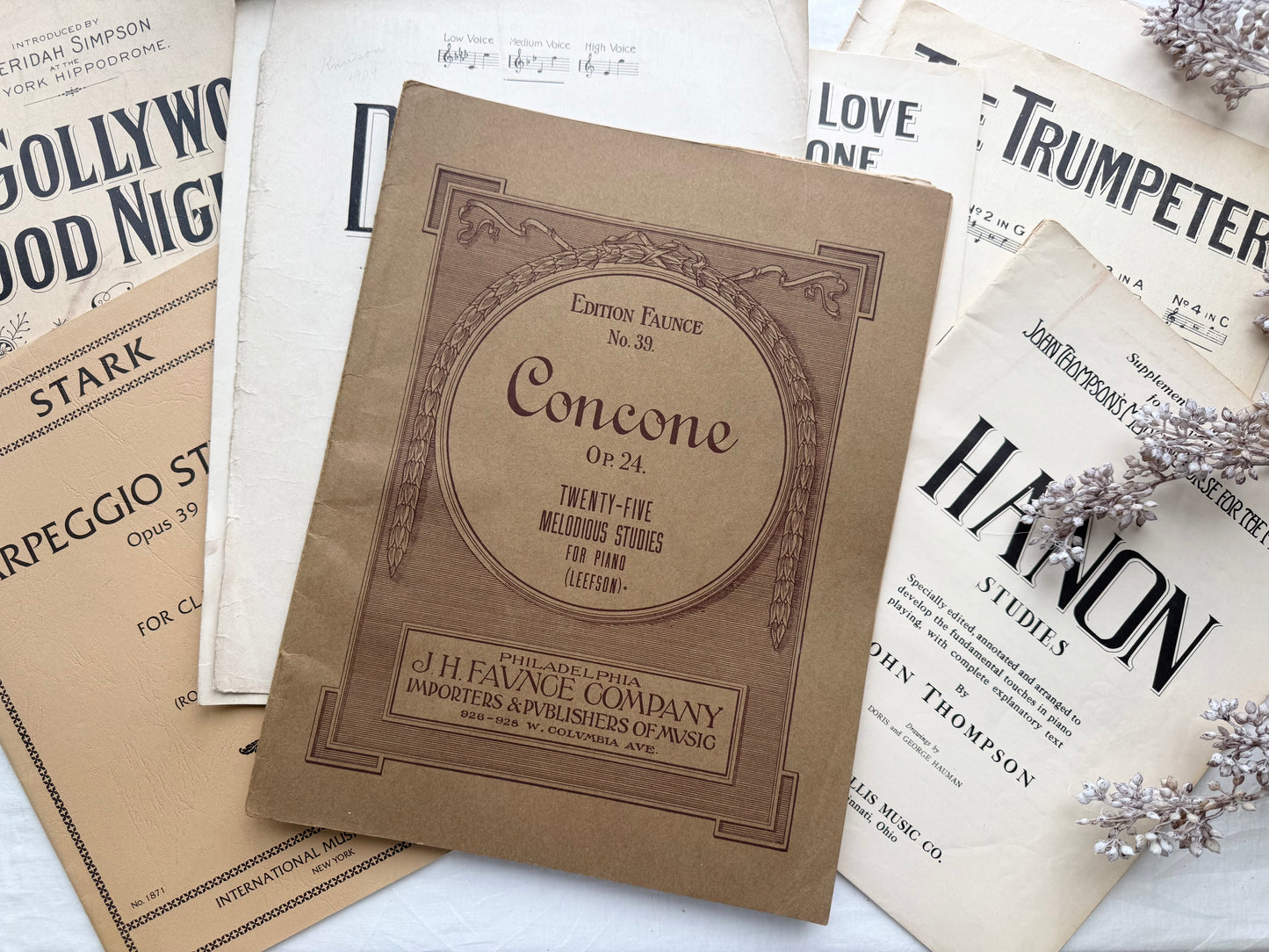 Vintage Music Set