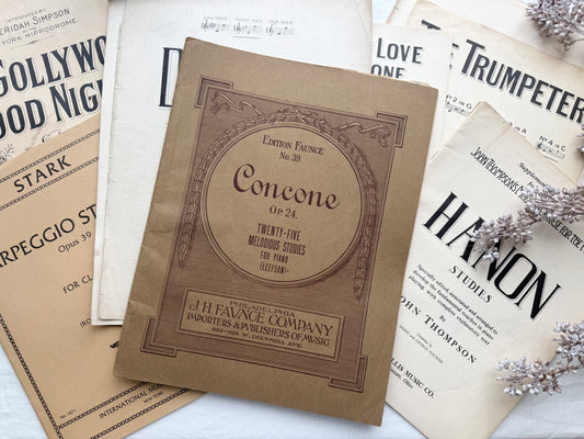 Vintage Music Set