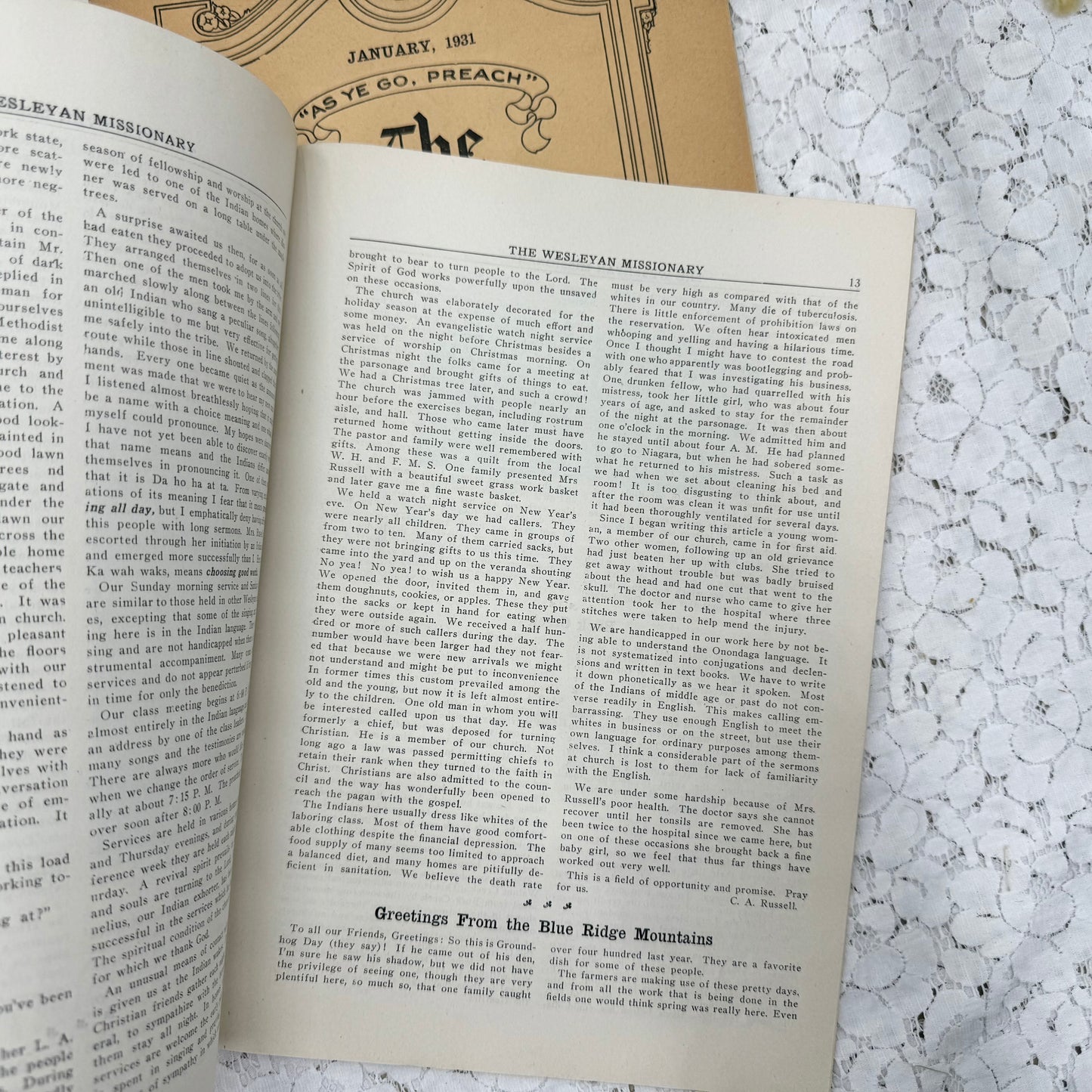 Wesleyan Missionary Booklets