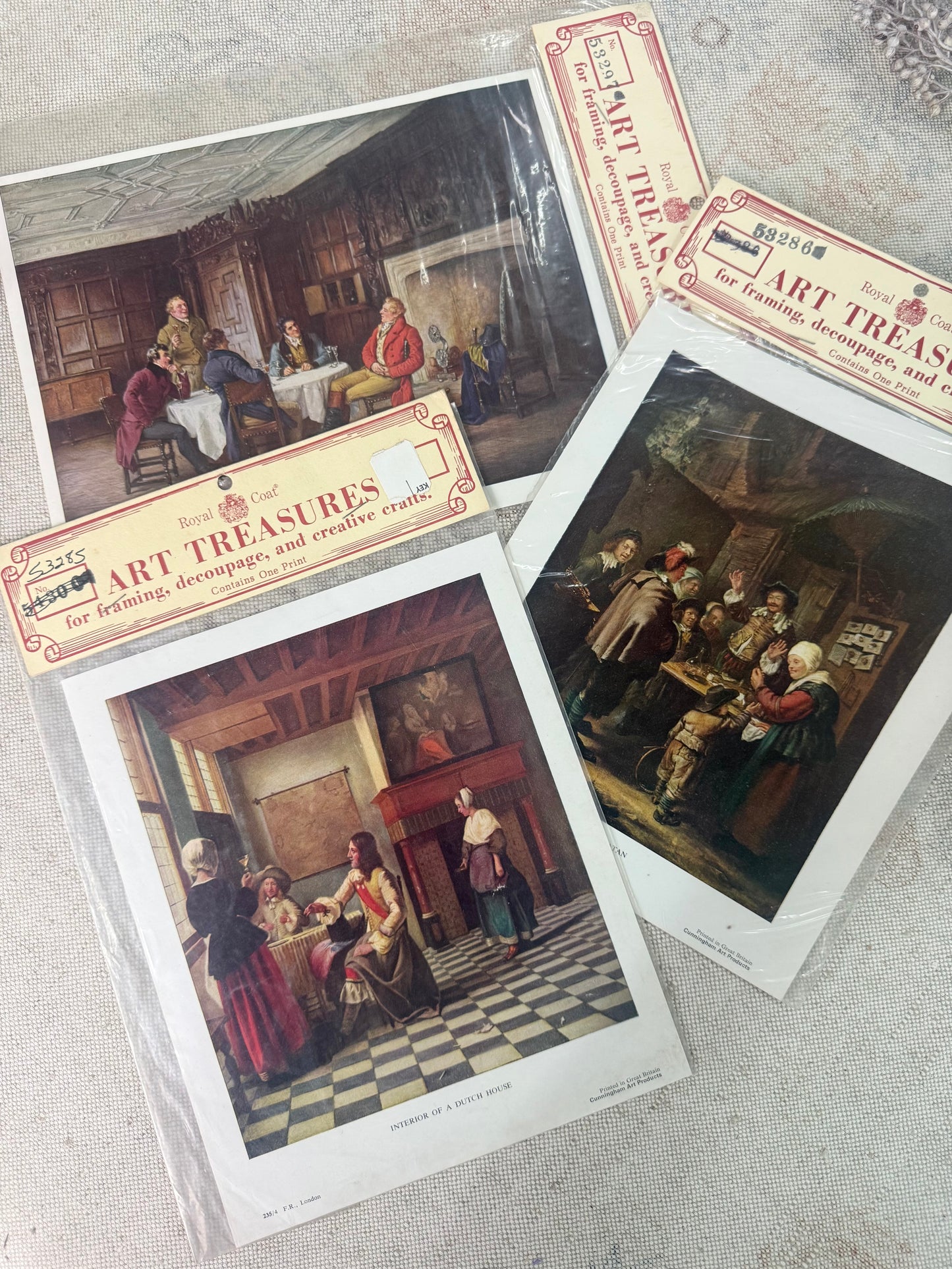 Vintage Print Set