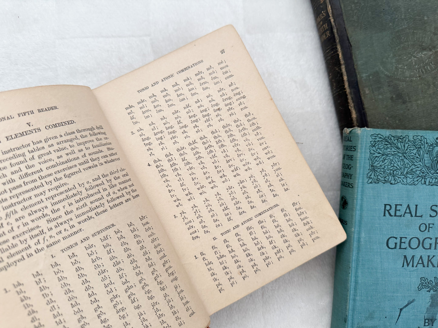Vintage Textbook Set