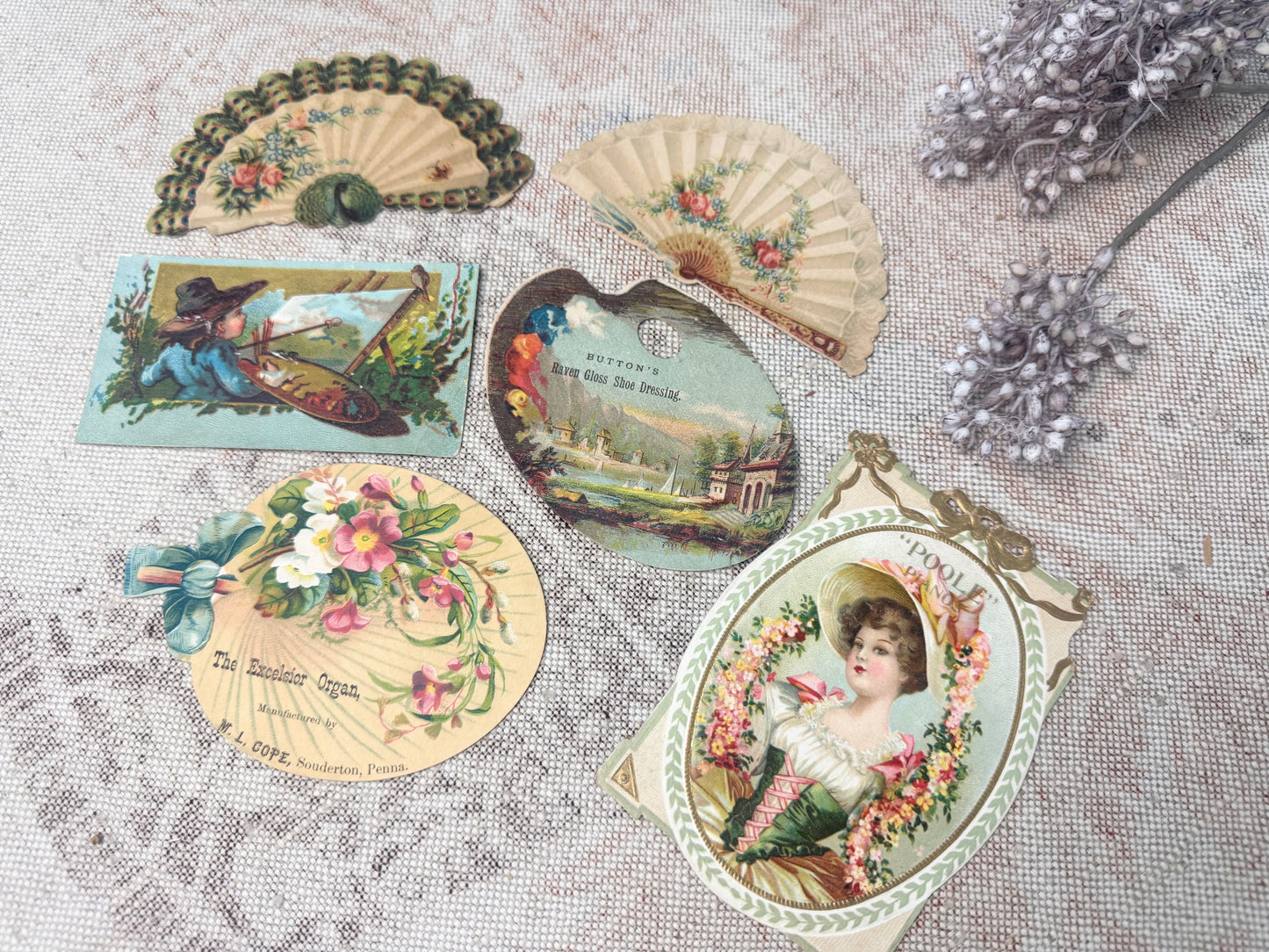 Vintage Trading Card Set