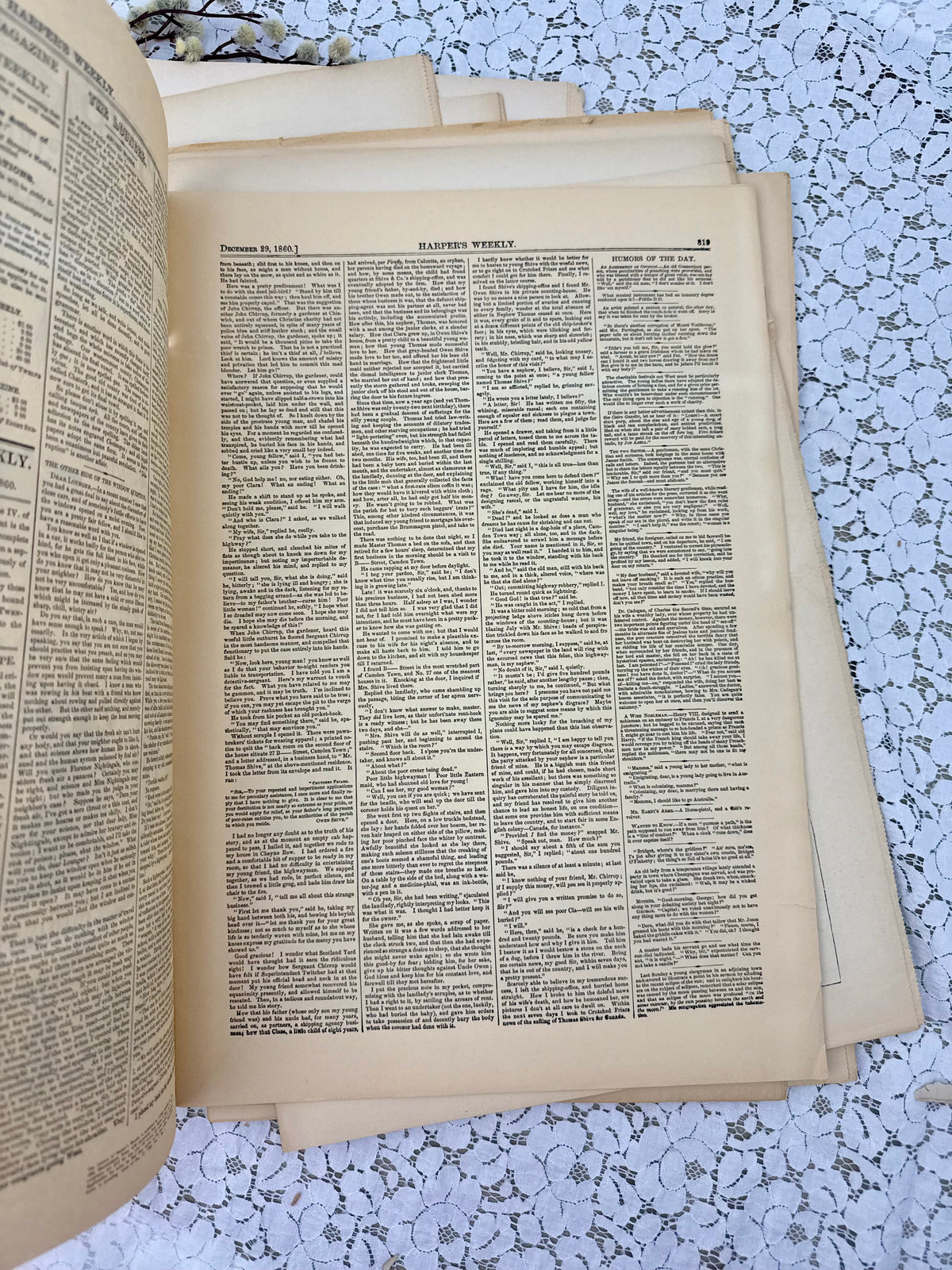 Harper's Weekly (Set of 4)