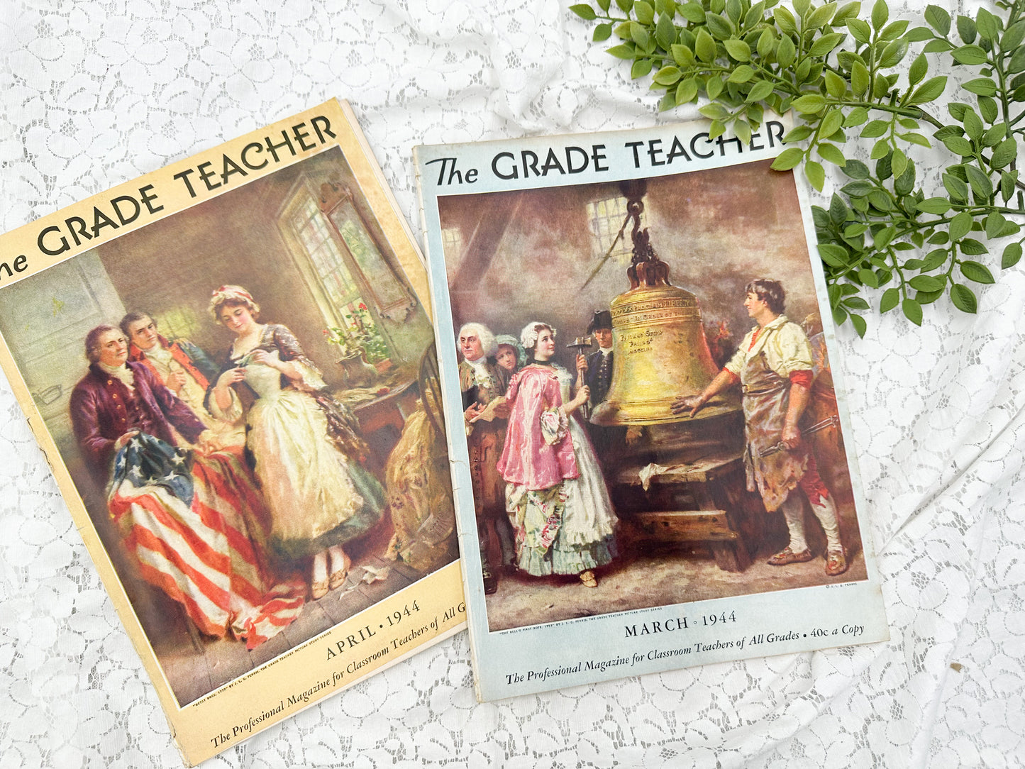 The Vintage Grade Teacher (Set of Two)