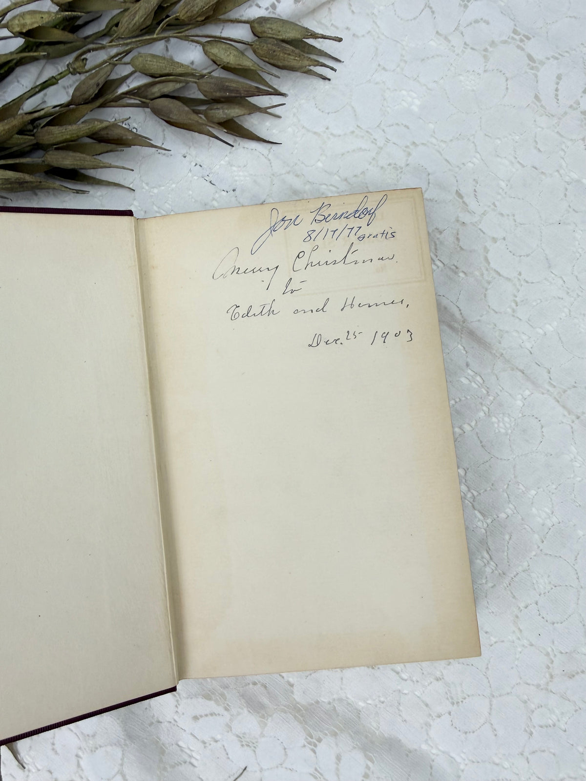 Longfellows Book