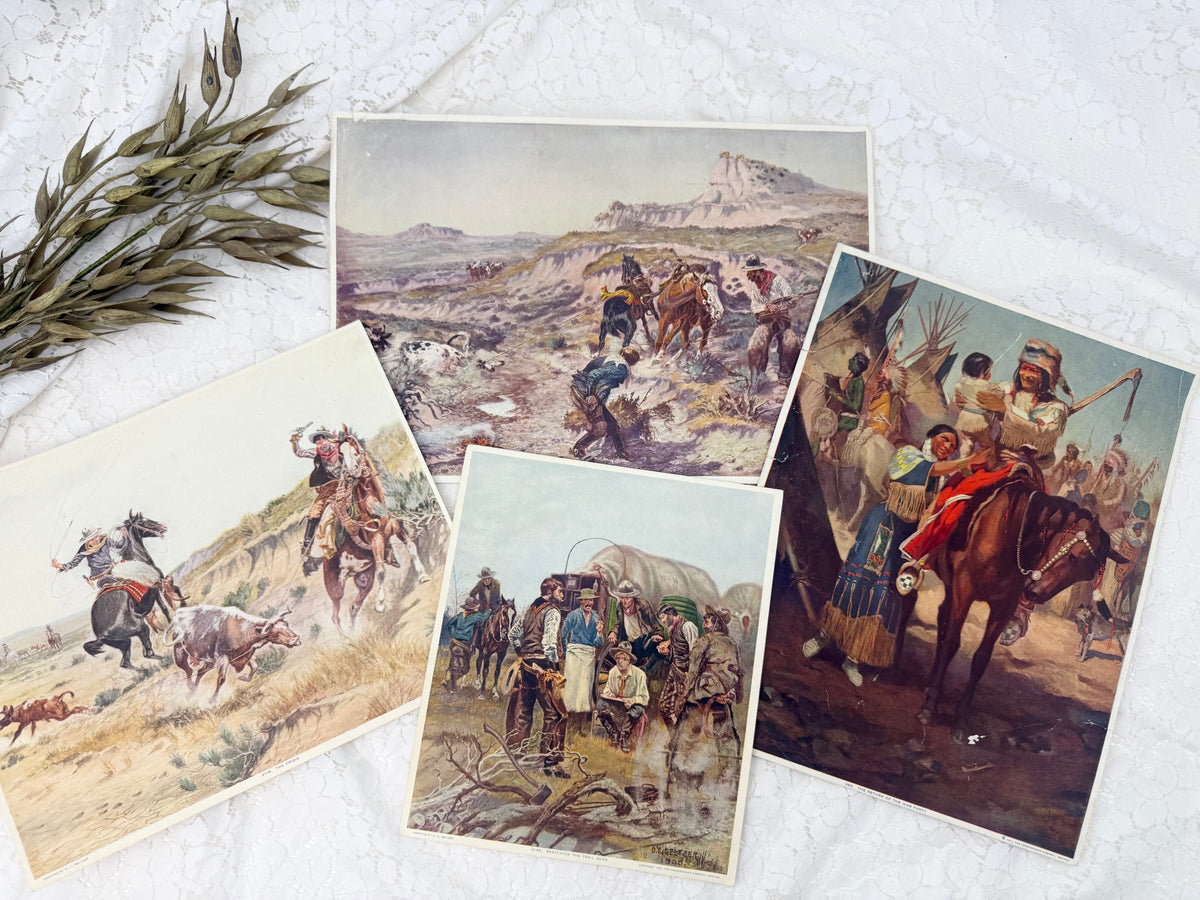 Vintage Print Set